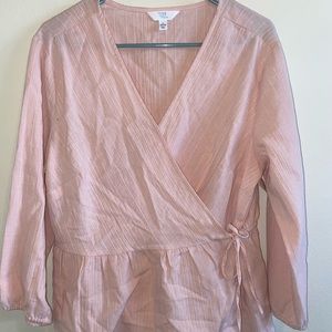 Time and Tru wrap shirt